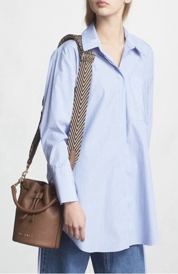 Marc Jacobs The Groove Webbing Bucket Bag In Cognac 4R3HCR013H02