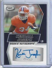 2019 Sage Hit Premier Draft Kendall Joseph Black Rookie Autograph Auto RC 