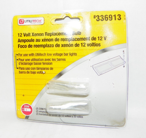 Utilitech 20W Xenon Bulb, Clear, G4 Base, T3 JC, Bi-pin XC302XWL - Picture 2 of 6