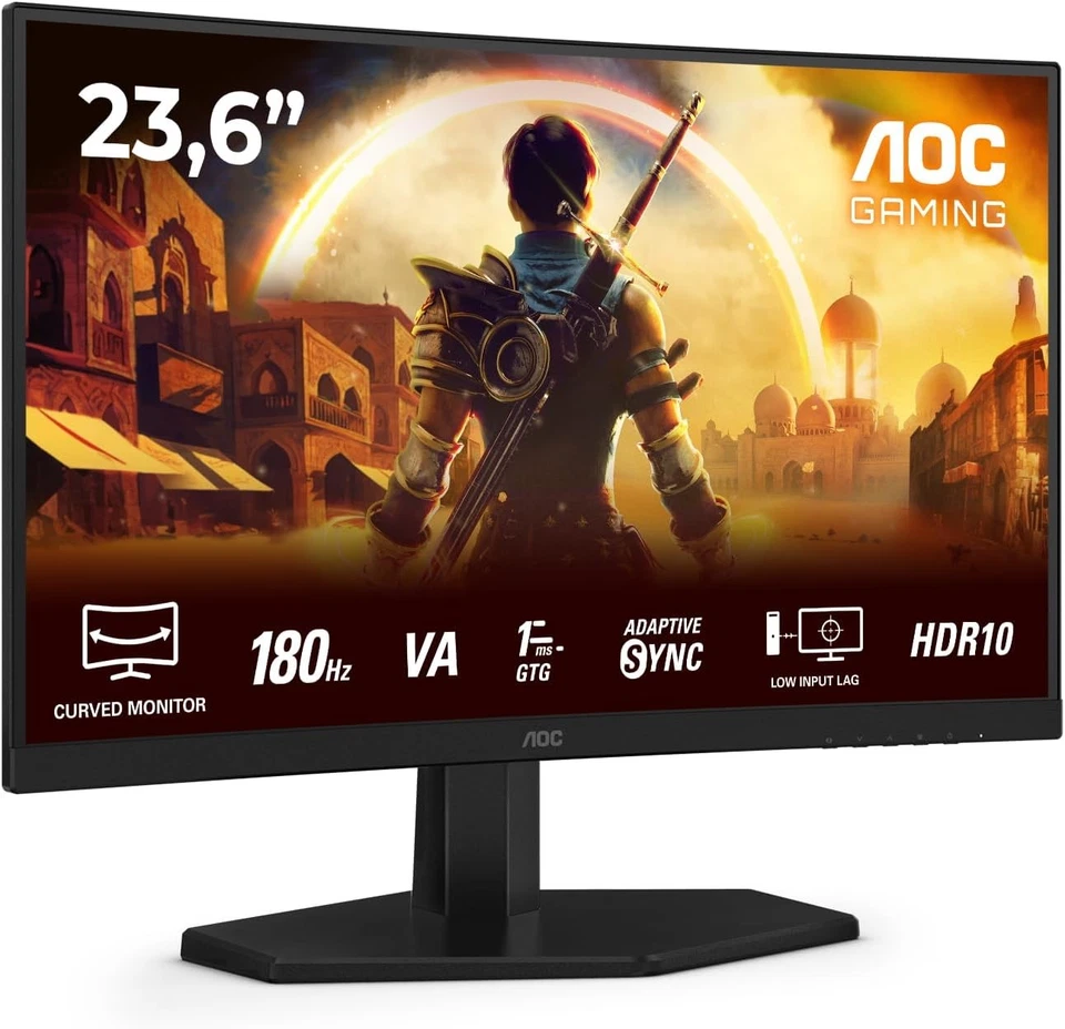 AOC Gaming C24G42E - Moniteur LED - Gaming - Courbé - 61 Cm (24")