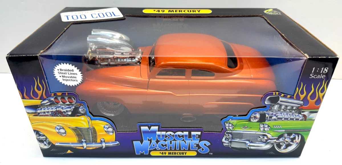 Muscle Machines Mercury 1:18 Scale Diecast Cars, Trucks & Vans for