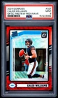 2024 Donruss Optic Preview Caleb Williams Red Wave Rated Rookie #327 PSA 9