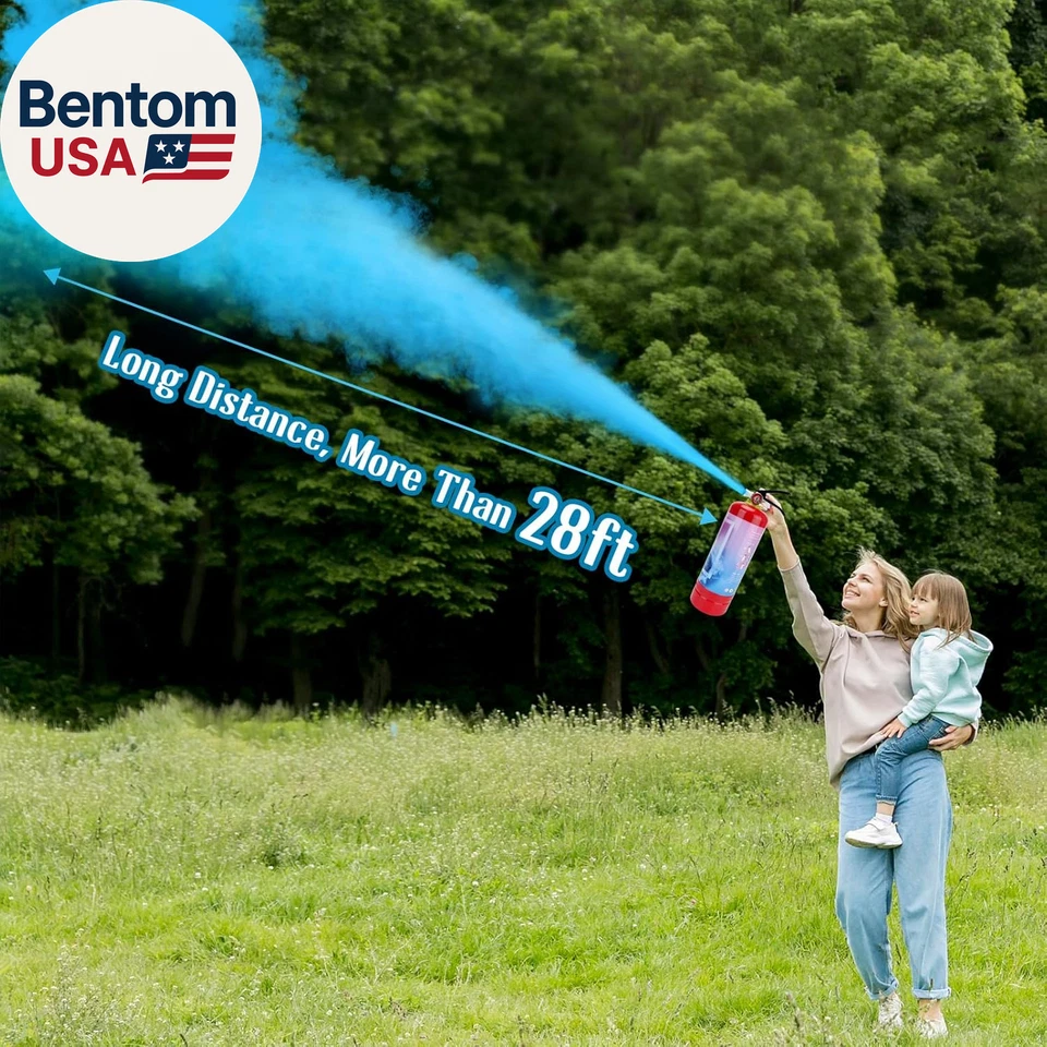 Extintor de Incendios Giant Gender Reveal 2 Paquetes, Ideas de Revelación de Género, Bebé Niño Rev Foto 3 de 4