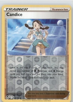 Candice Reverse Holo Uncommon SWSH12: Silver Tempest 152/195 NM