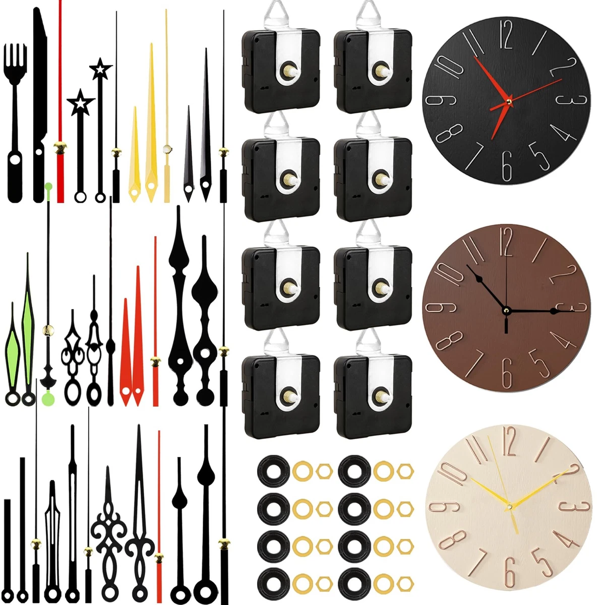 Eight Day Clock In Collectible Clock Parts for sale | eBay