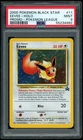 2000 POKEMON EEVEE-HOLO PROMO-POKEMON LEAGUE BLACK STAR #11 PSA 9