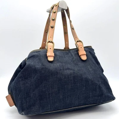 Miu Miu Tote Denim Exterior Bags & Handbags for Women for sale | eBay