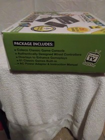 Coleco ColecoVision Flashback Console 61 Built-In Games Plug N Play