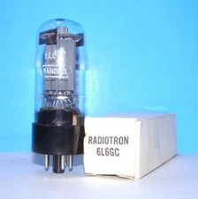 6L6GC radio audio Radiotron amplifier electron vacuum tube valve 6L6GB 6L6G 6L6
