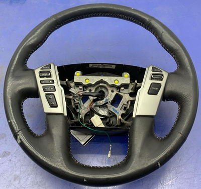 2016 2018 NISSAN TITAN XD OEM STEERING WHEEL ASSEMBLY PRO-4X
