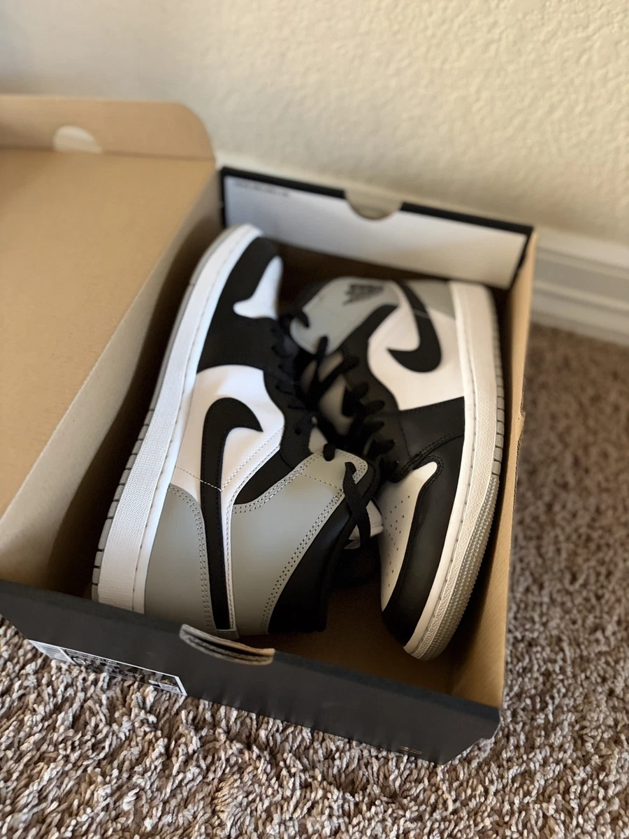 Las mejores ofertas en Jordan 1 Mid Black Grey | eBay