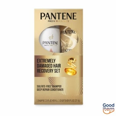 Pantene Pro-V Miracles Extreme Damage Hair Recovery Shampoo and Conditioner Dual