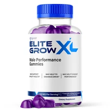 Elite Grow XL Advanced Male Performance Formula Vitamin Supplement 60 Gummies