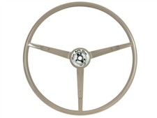 Parchment Oe Style Reproduction Steering Wheel For 1965-1966 Ford Mustang