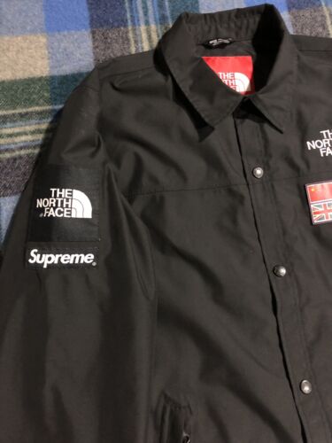 Supreme Trail Jacket, Medium, Black, SS17 - the north face tnf  expedition