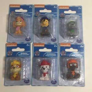 mini paw patrol figurines