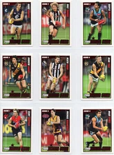 2007 AFL HERALD SUN CARD LOT [2006 RISING STAR NOMINEES CARDS] COMPLETE YOUR SET