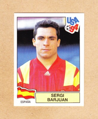 Panini - FIFA World Cup - USA 94 - Sergi Barjuan - Spain - # 193
