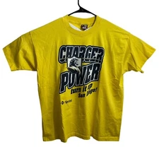 Vintage Chargers Power Sprint Promo Shirt Men’s Size XL Single Stitched