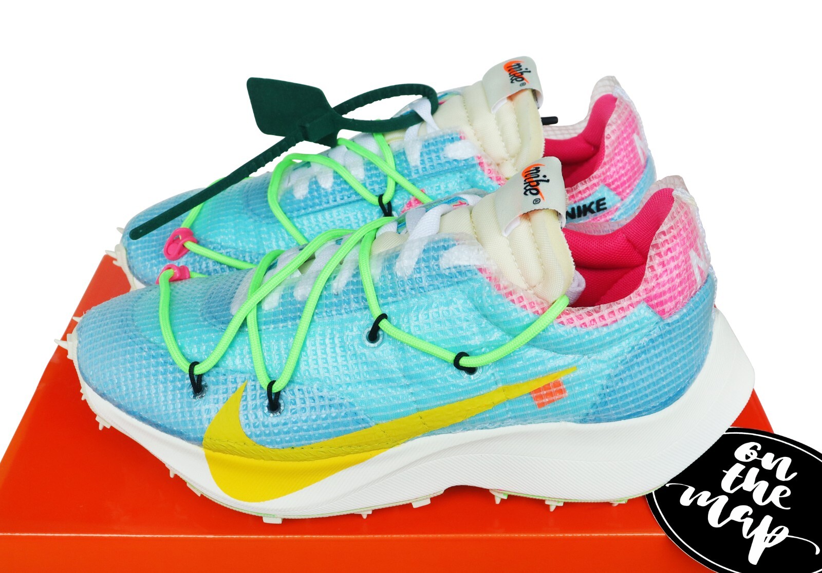 OFF WHITE X NIKE Nike x Off White Vapor Street blu polarizzate W UK 5 6 7 8 9 10 11 CD8178 400 nuove