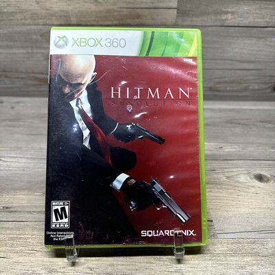 Hitman: Absolution (Microsoft Xbox 360, 2012) Tested and works With Manual