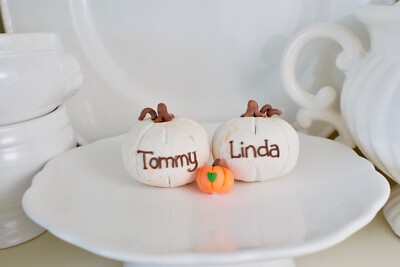 Fall/ Autumn Anniversary  Gift for Your Special Day- Pumpkin Cake Topper