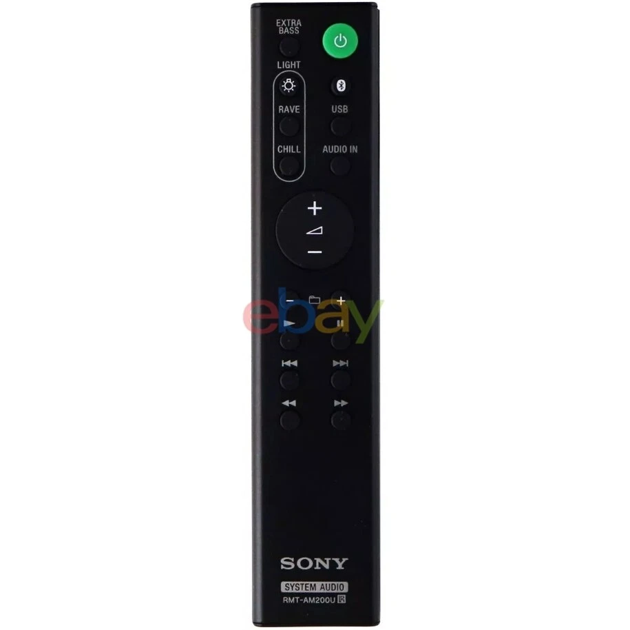 New Original RMT-AM200U For Sony RMTAM200U Audio System AV Remote Control GTKXB7 - Image 4 of 4