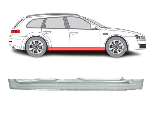Für Alfa Romeo 159 2005-2012 Schweller Reparaturblech/ Rechts - Bild 1 von 3