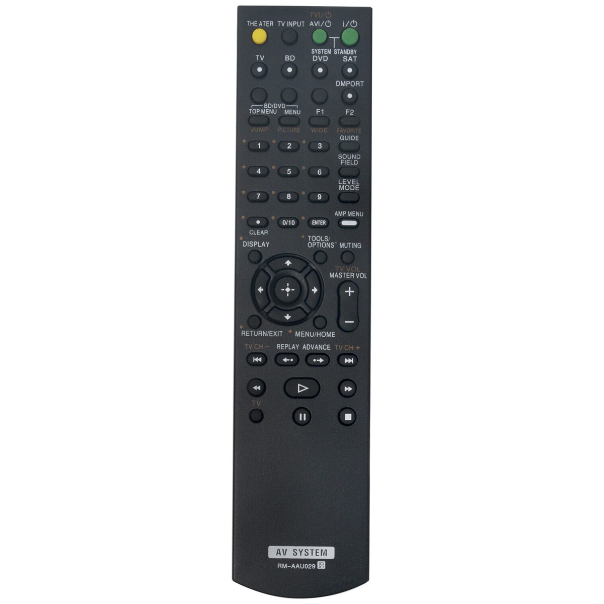 New RM-AAU029 Remote Control for Sony Sound Bar HT-CT100 SA-WCT100
