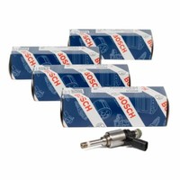 4X Bosch 0261500160 Einspritzventil FüR Audi A3 A4 Seat Skoda VW Golf 6 1.8 TSI