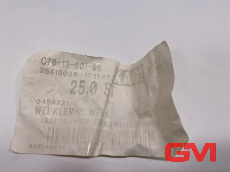 18 x Weidmüller Reihenklemmen WPE4 terminal block 1010100000 4mm² 480A grün-gelb - Bild 2 von 4