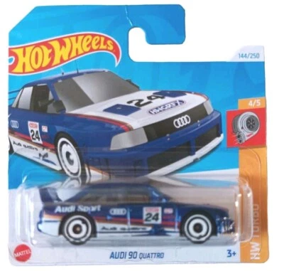 Hot Wheels 1:64 ©2024 #144 Audi 90 Quattro blau "HW Turbo" HTC64 Neu OVP - Bild 1 von 4