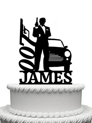 007 James Bond Birthday Cake