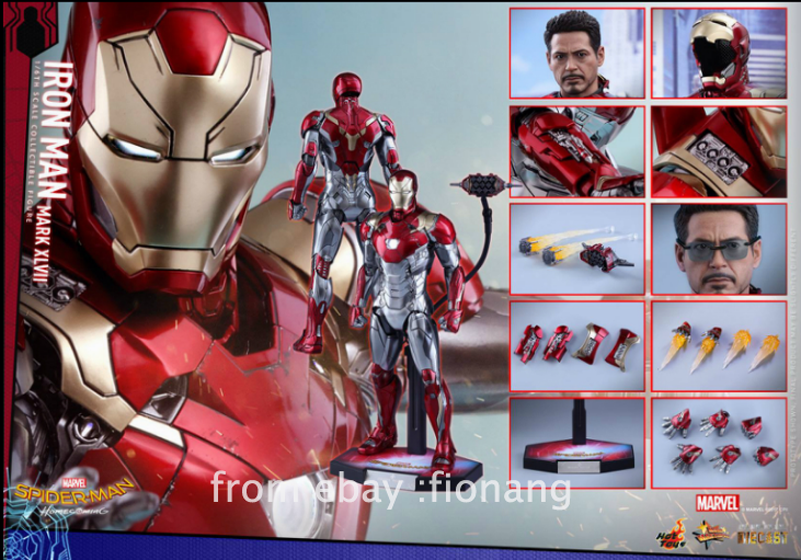 Hot Toys HT 1/6 Back to School Season Iron Man MK47 Alloy MMS427