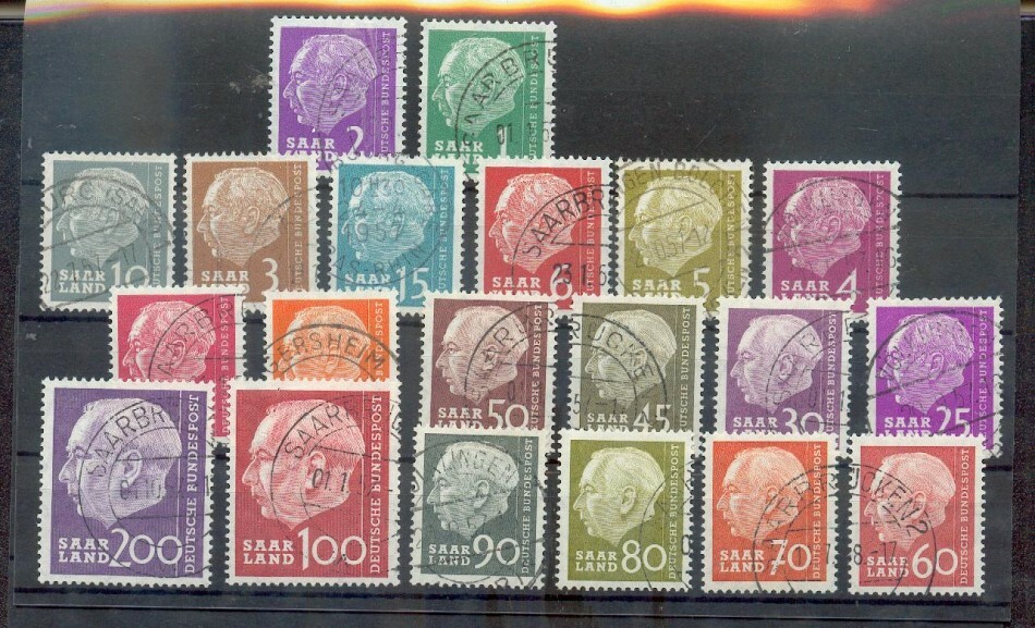 Saar 380/99 Set Embossed 75++EUR (G0320