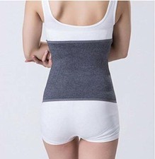 Kidney Warmer Back Waist Abdominal Thermal Sleeve Support Wrap Thin Soft Knitted
