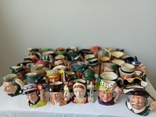 Royal Doulton Small Character Toby Jugs Selection 8-11 cm Tall