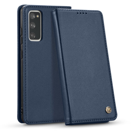 Handy Hülle Schutz Tasche für Apple iPhone Samsung Galaxy Magnet Cover Etui Case - Bild 4 von 21