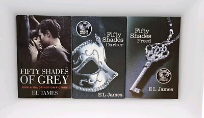 Fifty Shades of Grey Triology.  E L James. 3 Bks. Fifty Shaed Darker, Freed 