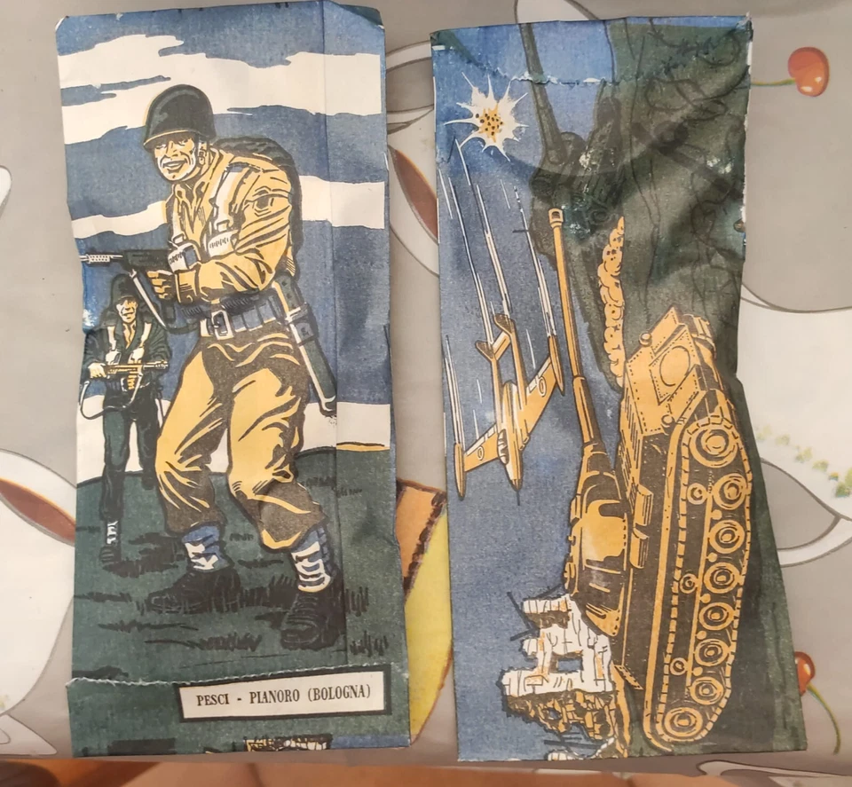 SOLDATINI DI PLASTICA ESERCITO MODERNO,PESCI-PIANORO,ANNI60 IN BUSTINA SORPRESA - Immagine 4 di 4