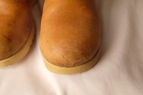 Stivali shearling platform anni 70 zeppa misura 7,5 Morgan Quinn vintage Apres Ski Sherpa - Foto 17 di 22