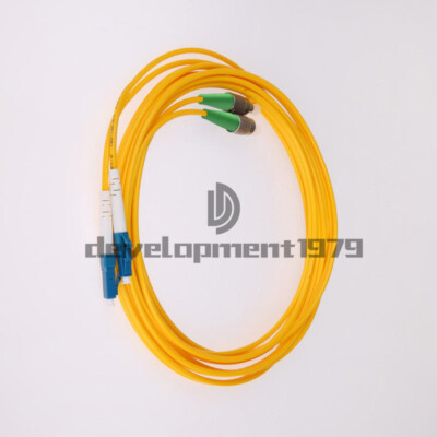Fiber Optic Cable Patch Cord SM 2 core Duplex FC/APC-LC/UPC 9/125 10M #E1