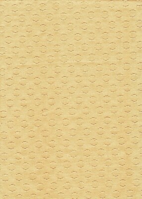 SPEAKER CLOTH Antique Radio Fabric Vintage Grille Repair - # OOG2 - Gold Circles