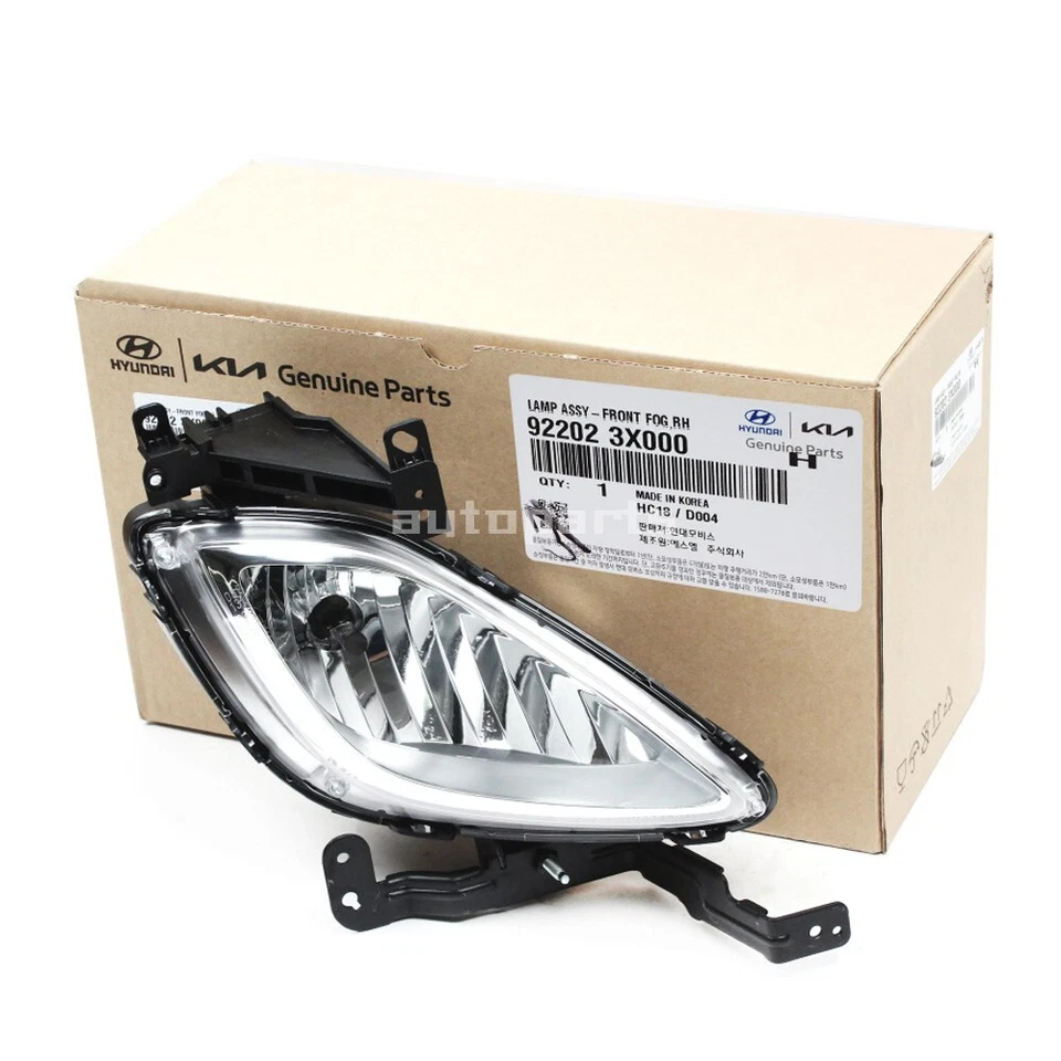 Faro antiniebla genuino 922023X000 pasajero derecho para Hyundai Elantra 2011-2013 Foto 2 de 4