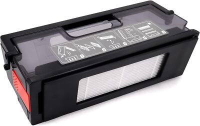 Dust Box for ECOVACS DEEBOT T9 Power Vacuum Cleaner Robot (Black)