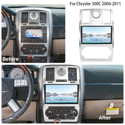 Qualcomm Chip Android 15 Car Radio Carplay 4GB+64GB For Chrysler 300C 2004-2011