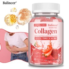 Collagen With Biotin  Multivitamin 60 Gummies - Healthy Skin, Nails, And Hair