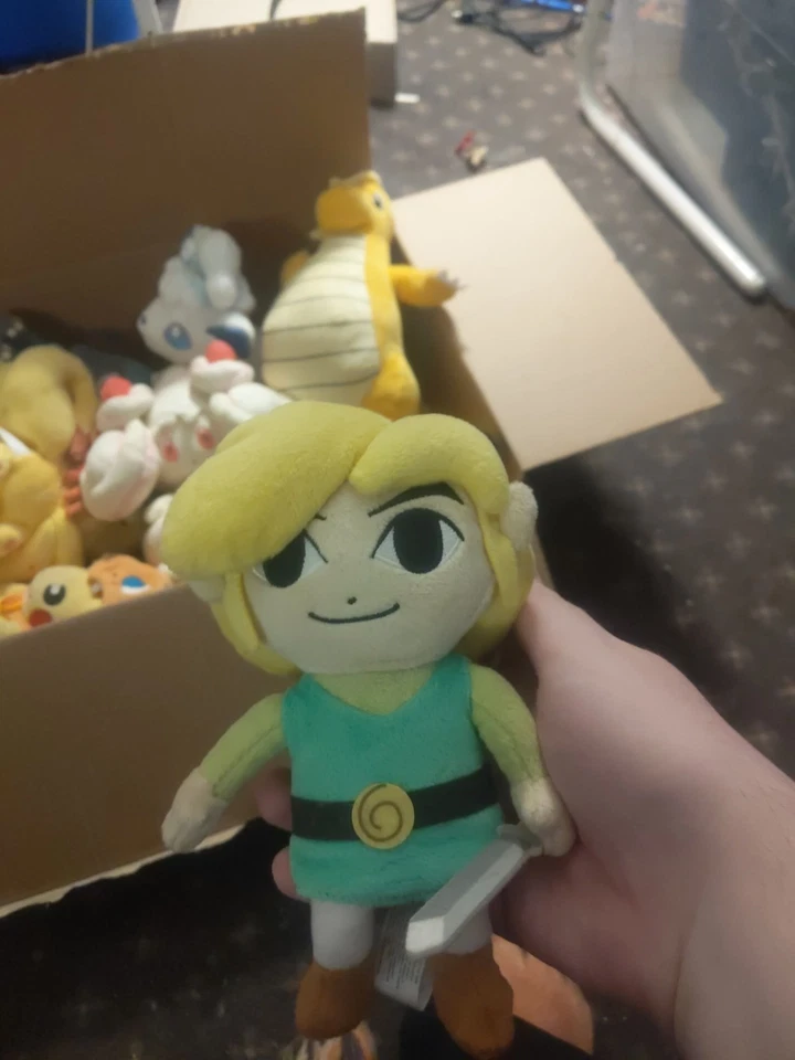 Lote de 7 Peluches Pokemon Y Toon Link Foto 2 de 4