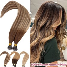 2026 Nano Ring Beads Tip Human Hair Extensions Remy Hair Micro Loop 1G THICK 50G