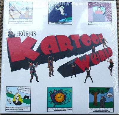 THE KORGIS - KARTOON WORLD 2CD/DGP 2021 UK 70/80er Pop/Rock James Warren OVP NEU